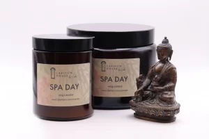 Spa Day candles